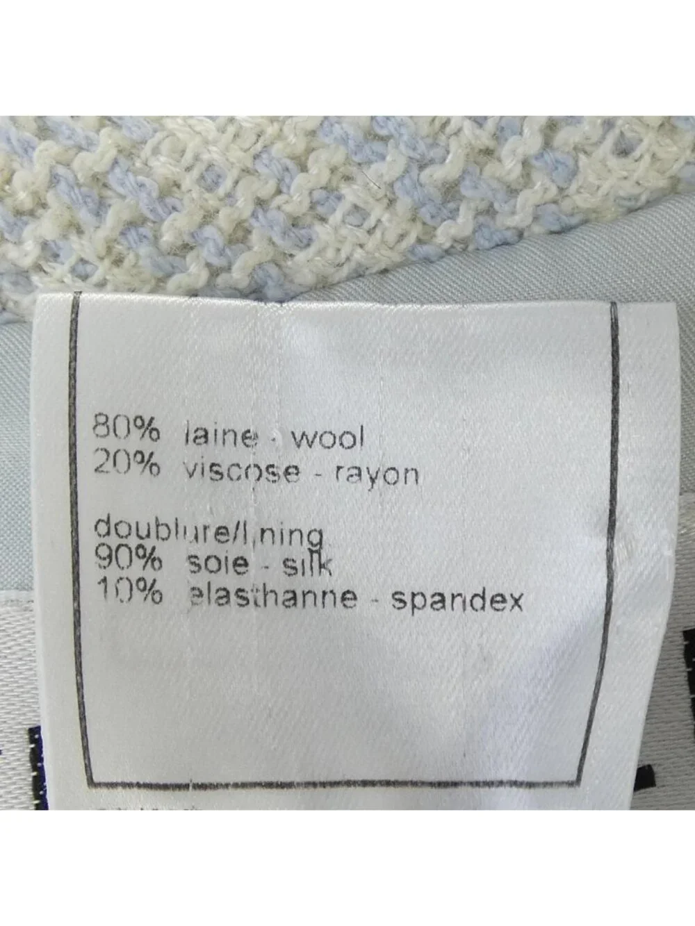 Chanel 00c Jacket White
